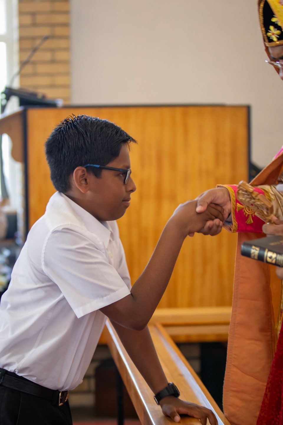 Episcopal Visit & First Communion Service - 2026 photo 46